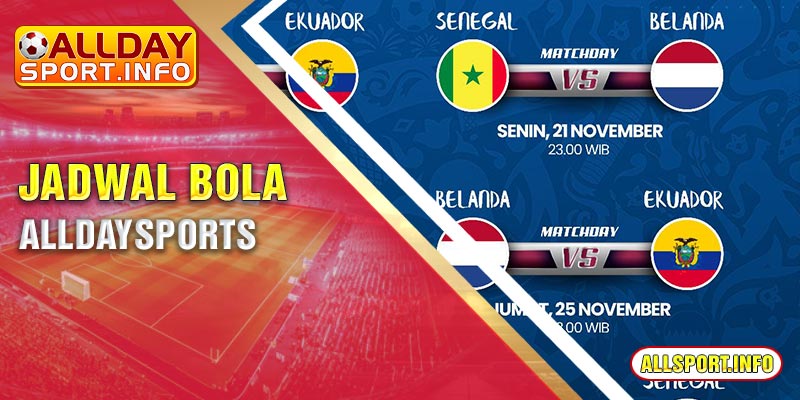 Jadwal bola Alldaysports